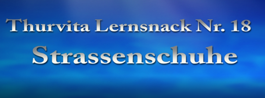 Lernsnack: Strassenschuhe